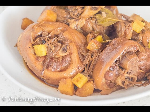 Paksiw na Pata with Pineapple | Panlasang Pinoy