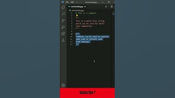 Write your first comment as a python beginner!