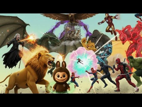 سيمبا ملك الغابه والابطال الخارقين كرتون الاسد سيمبا ملك الغابه قصص حيوانات الغابه