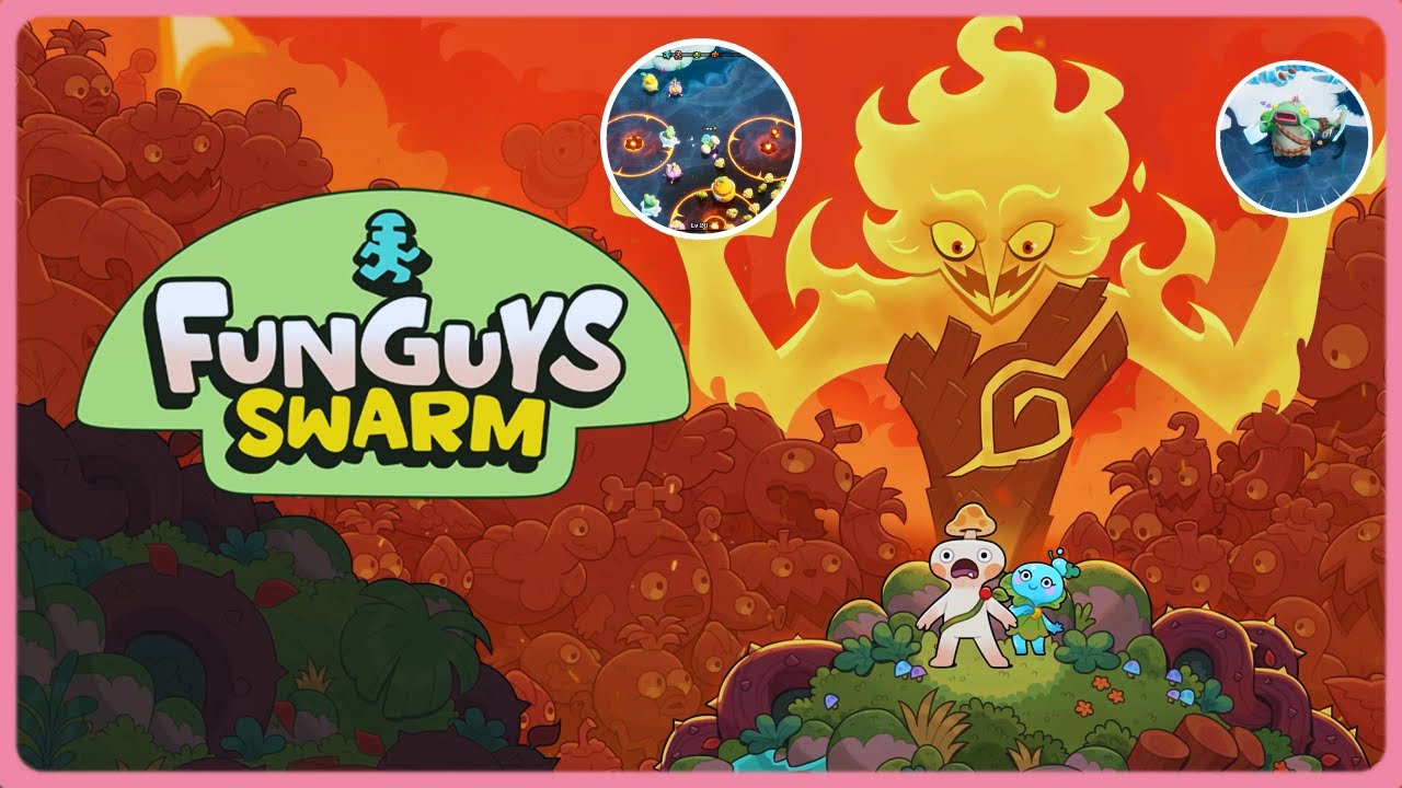 Cute and Addictive Bullet Hell 🍄✨ / Funguys Swarm