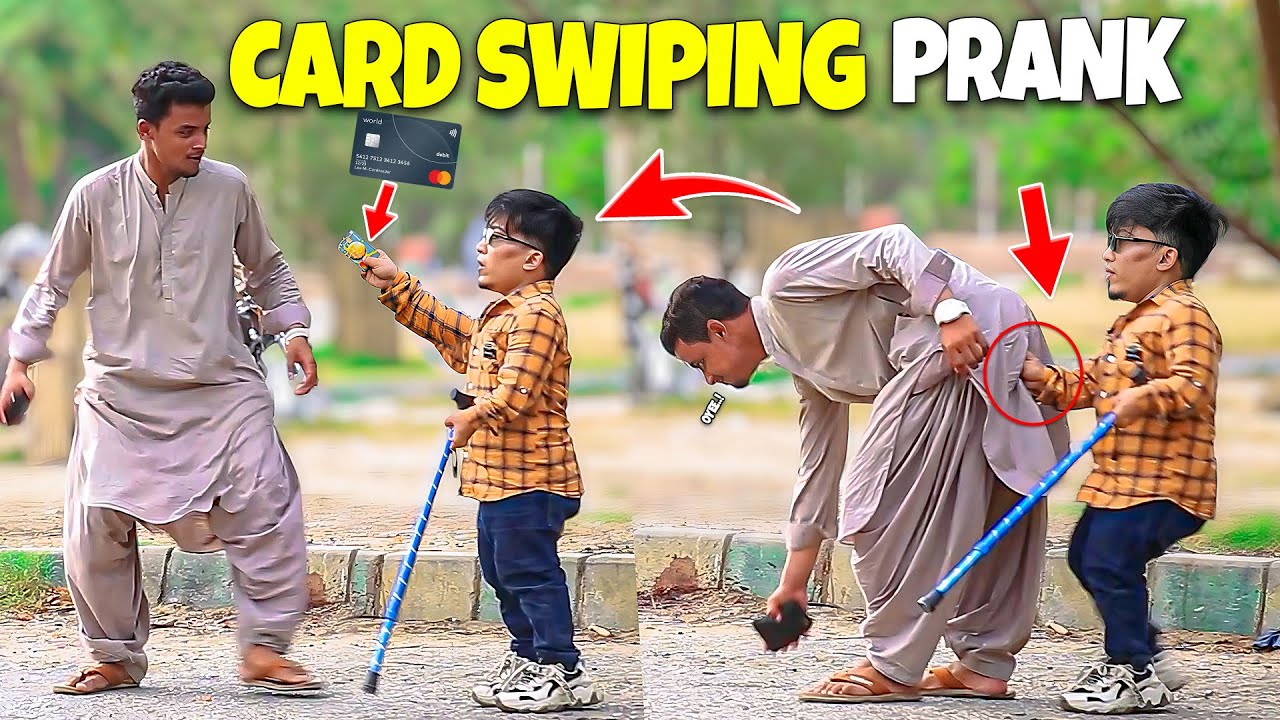 Wrong Card Swiping Prank NewTalentOfficial YouTube