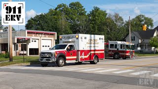 Concord Fire Truck Responding | Ex-Ambulance 4 and Engine 6