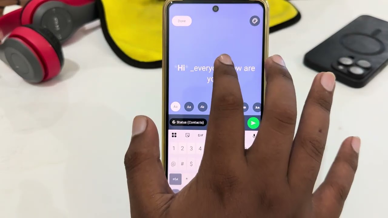 How to Add Colorful Text to WhatsApp Status (2025 Trick!)