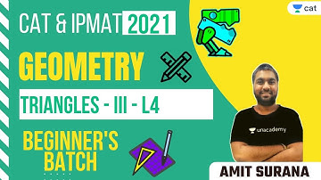 Geometry - Triangles - III L4 l Beginner