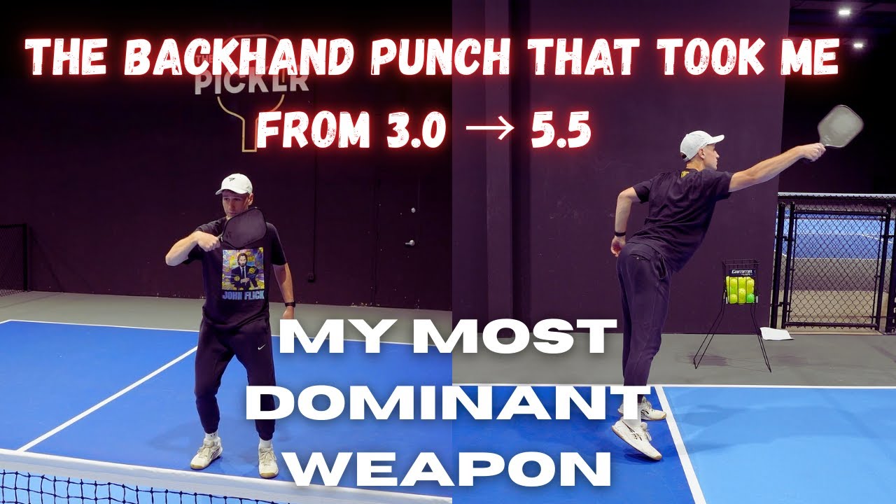 Here’s How To DOMINATE With the Backhand Punch in Pickleball