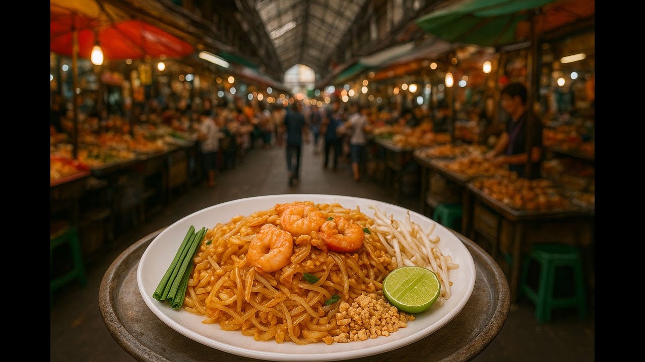 THAILAND BANGKOK PAD THAI STREET FOOD 