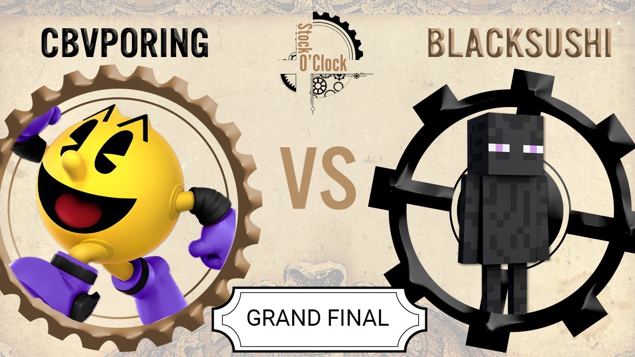Stock o'Clock #33 - CeBonVieuxPoring (Pac-Man) vs Blacksushi (Steve) - Grand Final