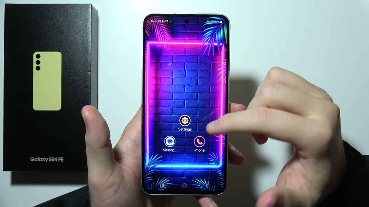 Samsung S24 FE: How to Make Pattern Invisible ?