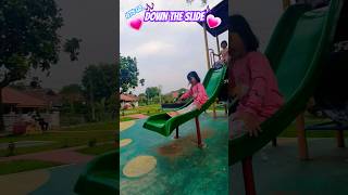 Let's go Down the Slide | Fun Time Park | Nursery Rhymes | Children's Songs | Kids Songs | #shorts