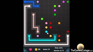 Flow Game Level - 909 [11x11] Jumbo Pack Connect the Dots