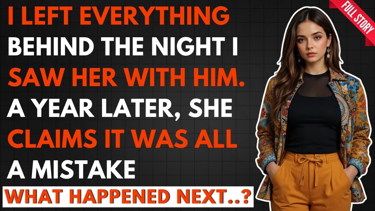 I Left Everything Behind the Night I Saw Her With Him. A Year Later