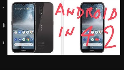 Android 10 update in  NOKIA 4.2