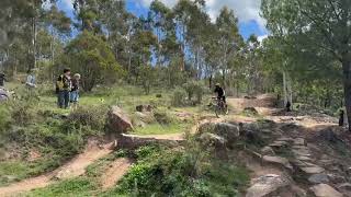 Mt stromlo road gap with @LachlanWright and @jpmtb