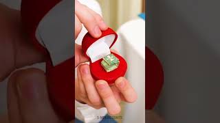 How not to RUIN your WEDDING DAY?? Origami Ring! 👰💍