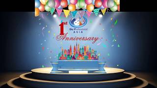 Logo 1St Anniversary
