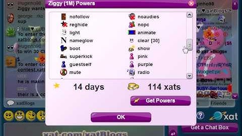 Xat Contest - Win [30] Clear Powers!