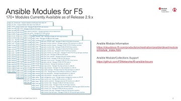 Ansible Automates 2021: Session 4 - Partner F5 - Matthew Qu