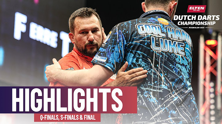 THE CHAMP IS CROWNED! 🏆 | Final Session Highlights | 2025 Dutch Darts Championship
