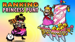 Battle Cats  Ranking All Princess Punt Ubers From WORST to BEST!!