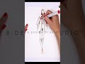 Under 10 Minutes?! Watch This Fashion Sketch Come to Life