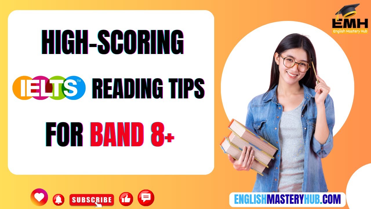 High Scoring IELTS Reading Tips For Band 8+ - YouTube