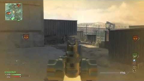 MW3  Double MOAB w SCAR L + 100 Sec 23 Gunstreak!
