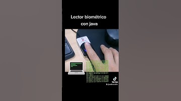 Programación de lector biometrico con java