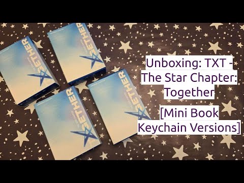 Unboxing: TXT - The Star Chapter: Together [Mini Book Keychain