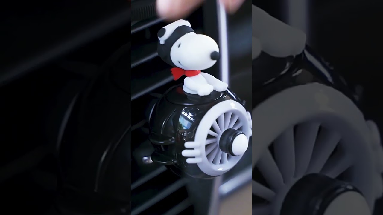 Cute Snoopy Anime Car Air Freshener Aromatherapy Fragrance Piece Car A