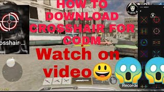 how to download Crosshair pro custom scope go to 👉Play store👈 then search Crosshair pro custom scope screenshot 1