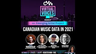 Virtual Voices Series (Vol.25): Canadian Music Data in 2021