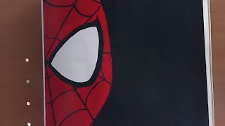 Time lapse of Spiderman painting......