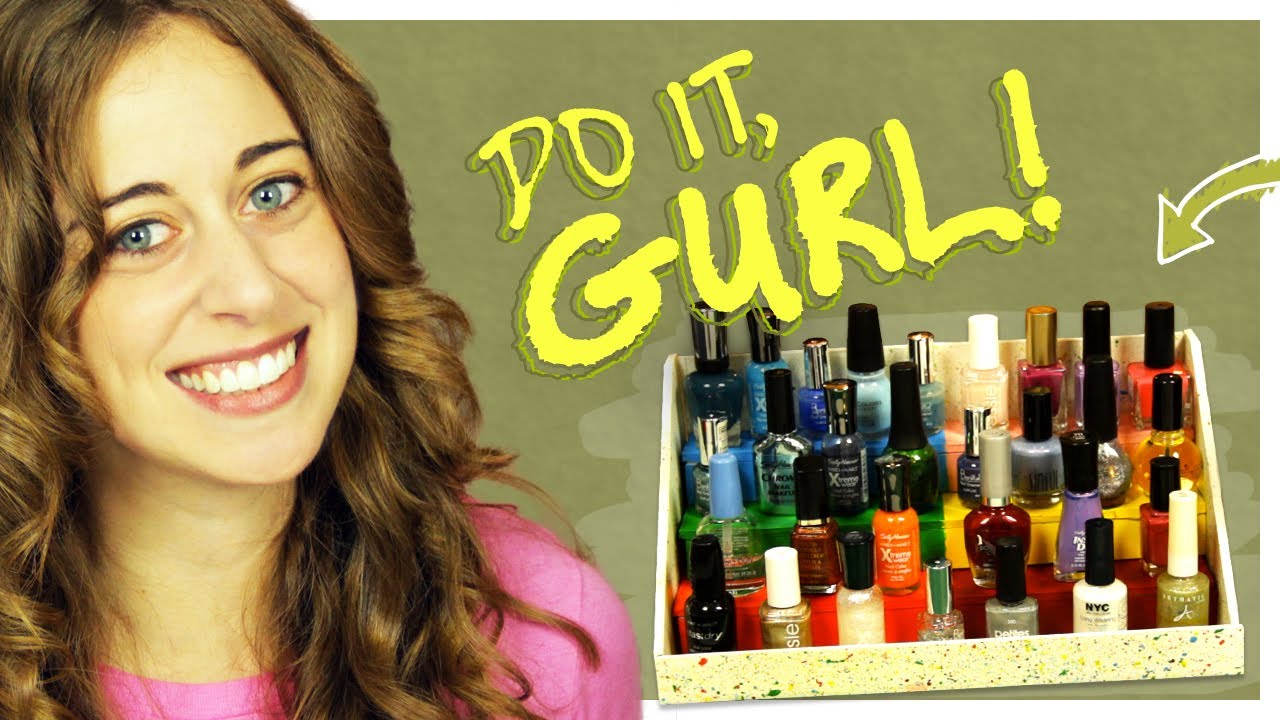 DIY Nail Polish Organizer! - Do It, Gurl