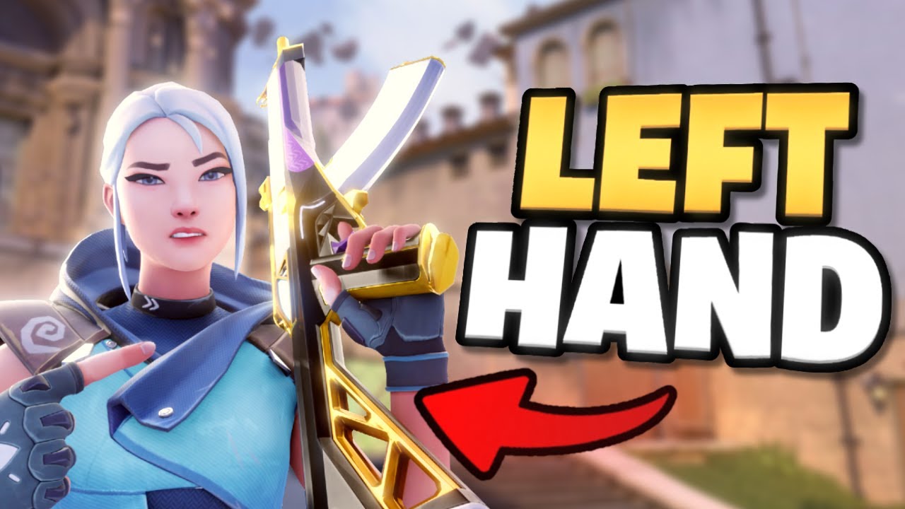 I Tried LEFT HAND MODE In Valorant... YouTube