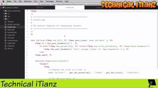 Creating the Post Page | Bootstrap Template | BootStrap Tutorial 6