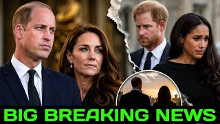 ROYALS IN SHOCK The real reason for William Kate s quiet following Harry Meghan s betrayal