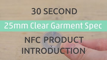 NFC Garment Tag - 30 Second NFC Product Intro