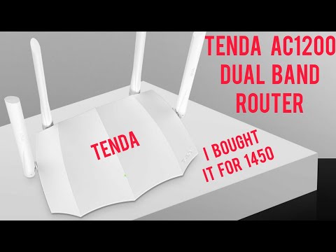 Tenda AC5 V3 AC1200 Wireless Dual Band WiFi Router | Short Review