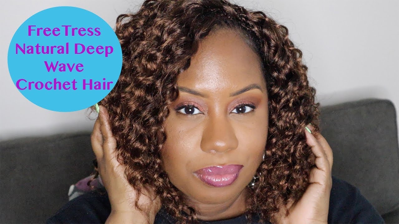 FreeTress Crochet Hair (Natural Deep Hair Review) YouTube