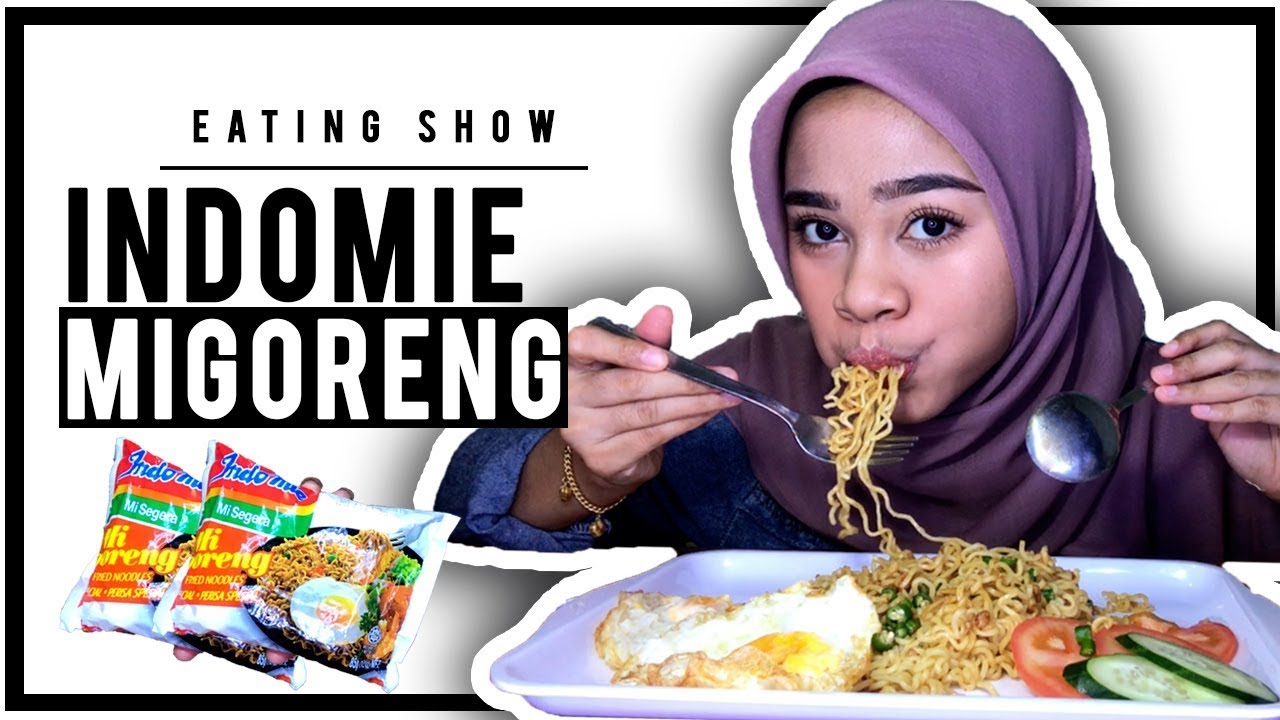 INDO MIE MI GORENG  🍝 | EATING SHOW