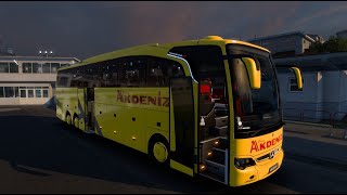 Euro Truck Simulator "ETS" | Bus Mod | GamePlay!