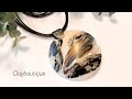 Polymer Clay Faux Dendritic Agate