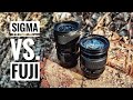 SIGMA 18-35mm F1.8 vs. FUJI 16-55mm F2.8 | FUJIFILM 4K Video