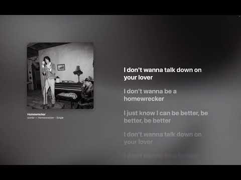 sombr - Homewrecker (Lyrics)