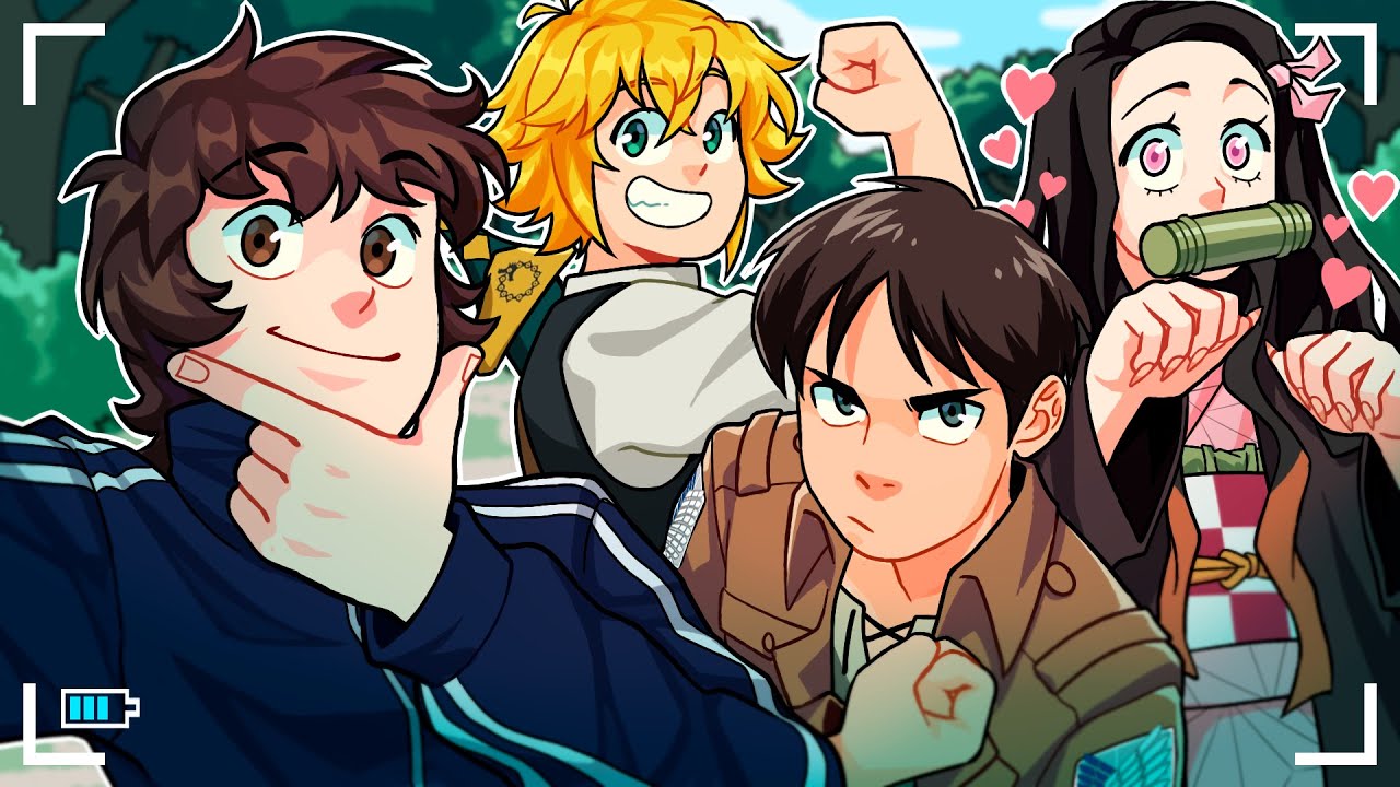eu joguei o PRIMEIRO JOGO de cada anime famoso em 1 vídeo