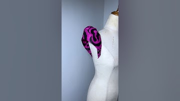 Puffy cap sleeve sewing tutorial