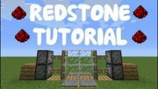 How to Create 2 Block High Minecraft Redstone Piston Doors
