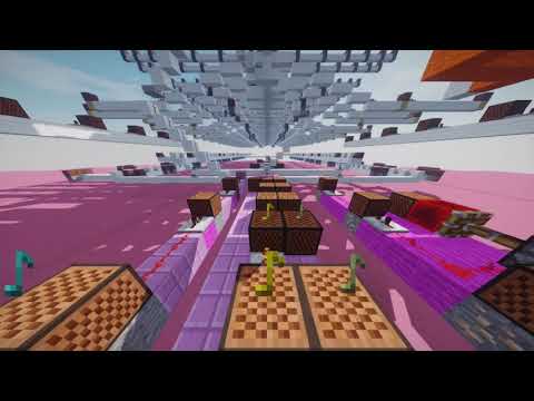 【minecraft】音ブロックで「 凜として咲く花の如く 」【pop`n music】