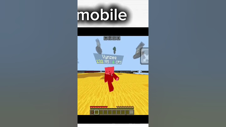 mobile vs pc #minecraft