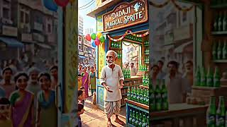 dadaji jo bhi chhutti Sprite Ban jaate Hain #shorts #trend #ytshorts #ai #dadaji